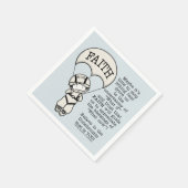 Faith Will Guide Serviette (Ecke)