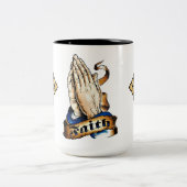 Faith Zweifarbige Tasse (Mittel)