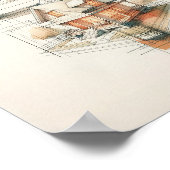 FaithArtCreation 'Ich und mein Haus werden wir dem Poster (Ecke)