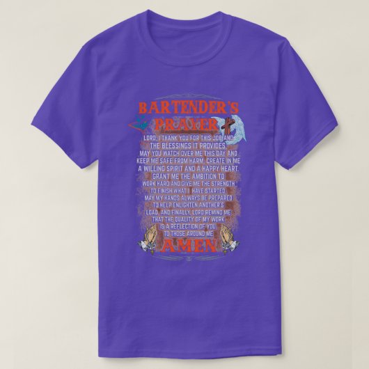 Faithful Barkeeper T-Shirt (Design vorne)