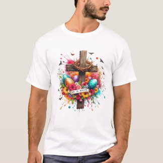 Faithful Cross: Inspiration Jesus T - Shirt" T-Shirt