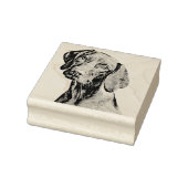 Faithful Friend Dog Wooden Stamp Gummistempel (Stempel)