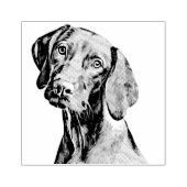 Faithful Friend Dog Wooden Stamp Gummistempel (Prägung)