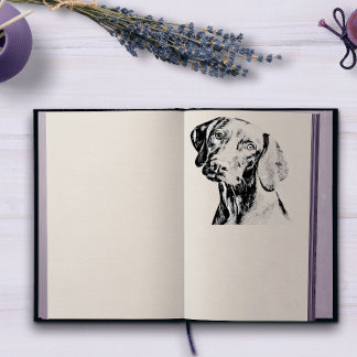 Faithful Friend Dog Wooden Stamp Gummistempel