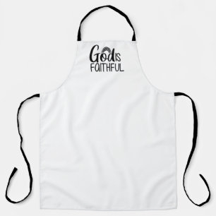 Faithful Gospel Graphics Faith Art Christliche Fan Schürze
