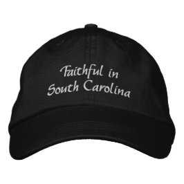 Faithful in Carolina Christian Embroidered Hat Bestickte Baseballkappe