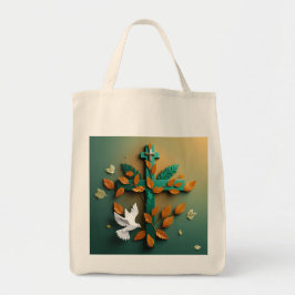 Faithful Leaf Tote Tragetasche