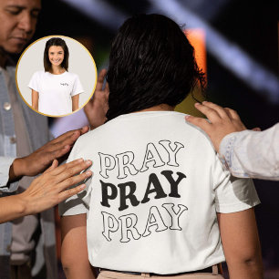 Faithful Retro Pray Bete T-Shirt