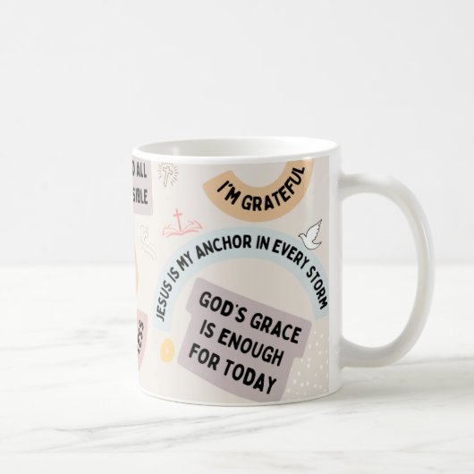 Faithful Words: Christliche Inspiration für den Al Kaffeetasse (Rechts)