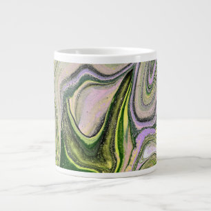 Faithly Your 1 Free Form Green Abstrakte Tasse