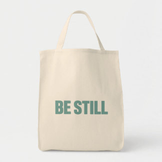 FaithPress Sei Still Teal-Schrift-Tragetasche Tragetasche