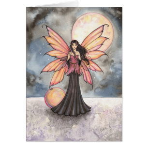 Faiy and Full Moon Fantasy Art