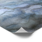 Faiy and Moon Fantasy Art Poster (Ecke)