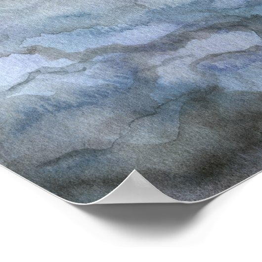 Faiy and Moon Fantasy Art Poster (Ecke)