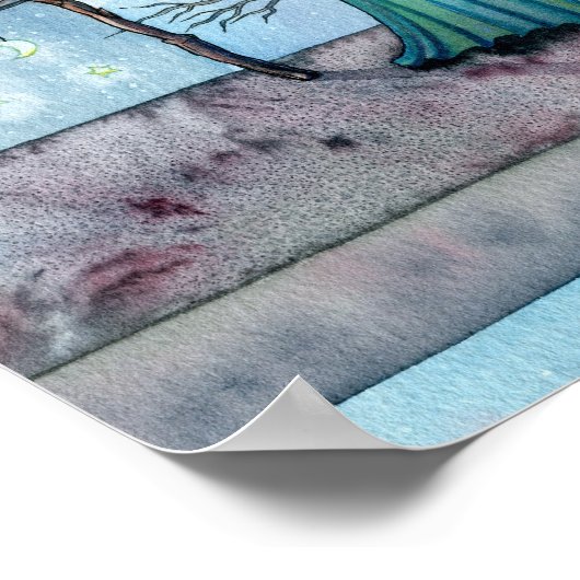 Faiys Fantasy Art Poster Print (Ecke)