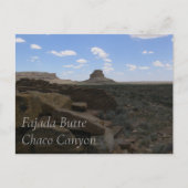 Fajada Butte Chaco Canyon Postcard Postkarte (Vorderseite)