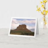 Fajada Butte Grußkarte Karte (Gelbe Blume)
