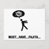 Fajita Lover Postkarte (Vorderseite)