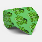 FAK DICH! ... Grüner Squash (Winter Melon) Krawatte (Gerollt)