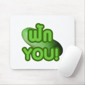 FAK DICH! ... Grüner Squash (Winter Melon) Mousepad (Mit Mouse)