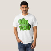 FAK DICH! ... Grüner Squash (Winter Melon) T-Shirt (Vorne ganz)