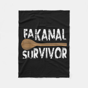 Fak Survivor - Lustiges Ungarisches Holzsohn-Erbe Fleecedecke