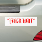 *FAKA WAT* AUTOAUFKLEBER (Auf Auto)