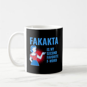 Fakakta ist mein zweiter Favorit für jiddische Jud Kaffeetasse