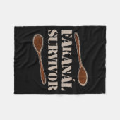 Fakanál Survivor  Fleecedecke (Vorderseite (Horizontal))