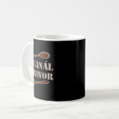 Fakanál Survivor Kaffeetasse (Vorderseite Links)
