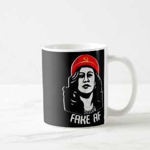 Fake Af Kamala Harris Kommunismus Spaß Männer Kaffeetasse