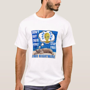 Fake Alien Nightmare (light) T - Shirt