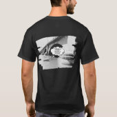 (Fake) Alligator Schwimmen an der London Bridge T- T-Shirt (Rückseite)