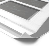 Fake-Ansicht des Sunset Scans 3D Poster (Ecke)