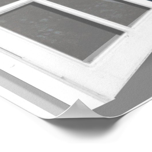 Fake-Ansicht des Sunset Scans 3D Poster (Ecke)