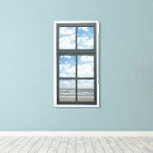 Fake-Ansicht "Ozean/Sea Waves" Leinwanddruck (Insitu (Holzboden))