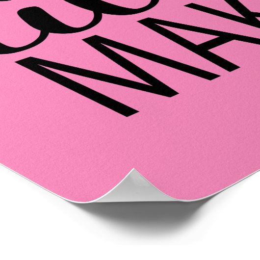 Fake, bis du es schaffst poster (Ecke)