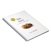 Fake Book Gag Geschenk Brot Notebook Notizblock (Rechte Seite)
