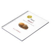 Fake Book Gag Geschenk Brot Notebook Notizblock (Linke Seite)