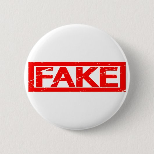 Fake Briefmarke Button (Vorderseite)