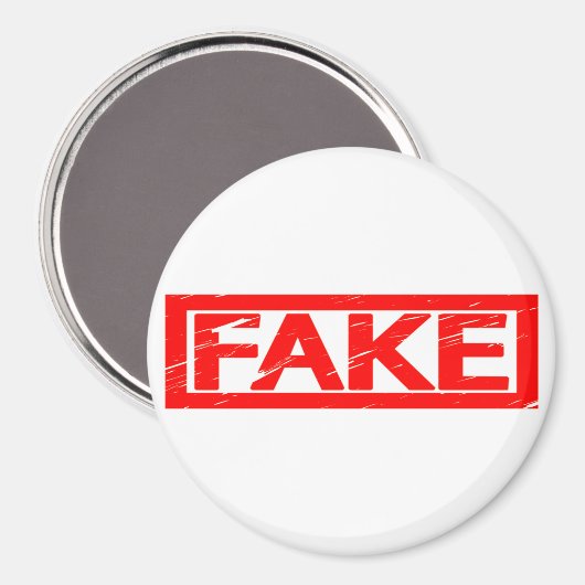 Fake Briefmarke Magnet (Vorderseite/Rückseite)
