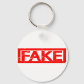 Fake Briefmarke Schlüsselanhänger (Rückseite)
