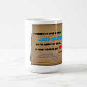 Fake Bum™ - Wirtschaftsblume - Tasse (Mittel)