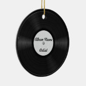 Fake Custom Vinyl Record Keramik Ornament (Rechts)