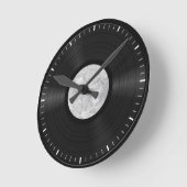 Fake Custom Vinyl Record Runde Wanduhr (Winkel)