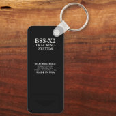 Fake des digitalen Überwachungssystems Schlüsselanhänger (Rückseite)