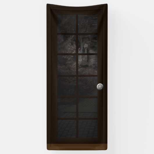 Fake Door Ghost Halloween Spuk House Prop Banner (Vertikal)