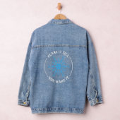 Fake es, bis du es schaffst jeansjacke (Hangar)