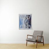 Fake-Fenster Berglandschaft Wand hängen Wandteppich (Beispiel)