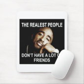 Fake Friends Quotes Mousepad (Mit Mouse)